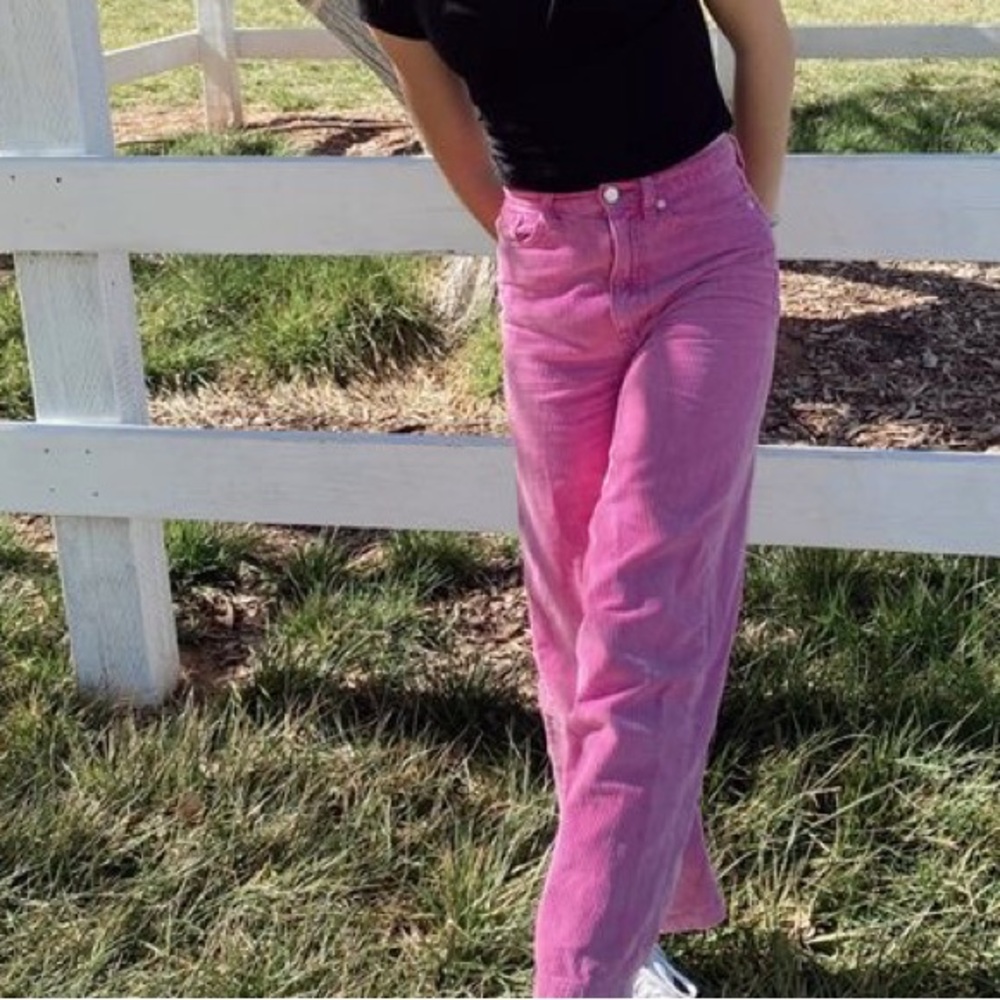 pink jeans- size 00